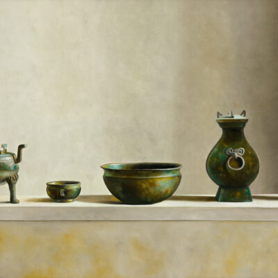 008-1 Chinese bronzen voorwerpen -  - 83cmx122cm