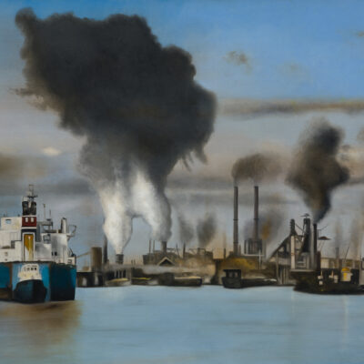 027-1 Hoogovens -  - 54cmx77cm