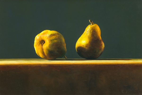 0026  Twee peren - Twee peren - 40cmx60cm