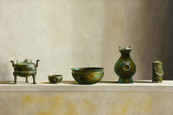 008-1 Chinese bronzen voorwerpen -  - 83cmx122cm