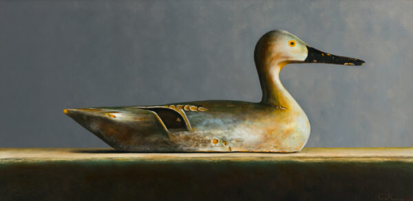 013-1 Antieke lokeend -  - 41cmx82cm