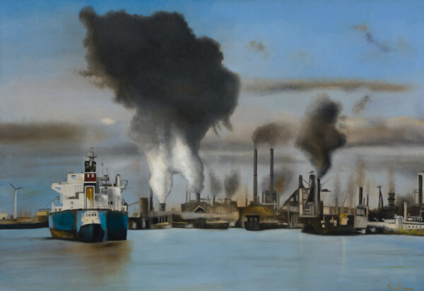 027-1 Hoogovens -  - 54cmx77cm