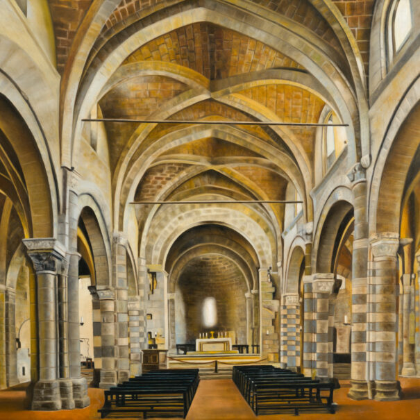 009-1 Kerk te Savona (2) (Italië) -  - 82cmx122cm